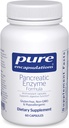 Pure Encapsulations Pancreatic Enzyme Formula - Enzime digestive pentru digestia - Întărește sănătatea gută * - Capsule de livrare vizate - Gluten gratuit și non-GMO - 60 capsule