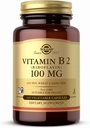Solgar Vitamina B2 (Riboflavin) 100 mg - 100 capsule vegetale - non-GMO, Vegan, Gluten Free, Dairy Free, Kosher - 100 Servings