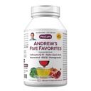 ANDREW LESSMAN lui Andrew Cinci Favorite 120 capsule - Oferă 200mg Fiecare dintre Coenzime Q-10, Resveratrol, EGCG, rodie și acid lipoic Alpha, puternic suport antioxidant, fără aditivi