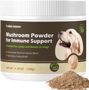Dog Guard for Lumps & Bumps Supplement - Turkey Tail Mushroom Powder for Dogs Lipoma Treatment - Buddy Immune Support & More Energy with Lions Mane, Chaga, Reishi, Shiitake Futures-02