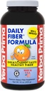 Yerba Prima Orange Flavored Daily Fiber Formula 16 oz Powder - Great Tasting, Premium Bulking Supplement for Regularity Support, Contains 5 Fiber Types, Made in The USA, Non-GMO, Gluten Free