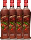 Young Living NingXia Red Antioxidant Drink | 25.35 fl oz | Superfruit Supplement with Wolfberry, Blueberry, Pomegranate, Orange, Lemon & Yuzu Essential Oils | 4 Pack