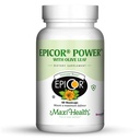 Epicor Power by Maxi Health: EpiCor with Olive Leaf extract - Procesed Brewer's Yeast - 60 Vegetarian Capsules - Kosher