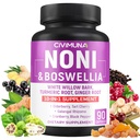 Noni Capsule cu Boswellia, White Willow Bark, Turmeric, Ginger Root și mai mult - 90 capsule pentru 3 luni de aprovizionare