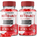 (2 ambalaj) Keto-Cut Chews ACV Gummies - Keto-Cut Chews Premium Keto ACV pentru pierderea în greutate avansată, Keto + ACV Gummy, Keto Cut Chews Suplimentul maxim de putere, KetoCut Chews Recenzii (120 Gumies)