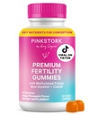 Roz Stork Fertility Gumies pentru femei 