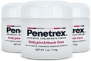 Penetrex Joint & Muscle Terapie - Soothing Confort pentru spate, gât, mâini, picioare - Premium întreg corpul Rub cu Arnica, vitamina B6 MSM & Boswellia - 4oz Cream (3 ambalaj)