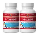 Taurina b6 - L-TAURINE 500MG - mentine masa musculara slaba, Taurina Supliment, Aminoacidi esentiali, Focus si energie Booster, Suport de memorie, puternic antioxidant, Detox pastile, 2 Bot 200 Capsule