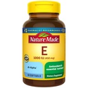 Natural Made Vitamina E 450 mg (1000 UI) dl- Alpha Softgels, 60 Conte pentru suport antioxidant (Packaging May Vary)