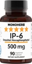 MONOHERB IP- 6 Inositol Hexafosfat 500 mg per capsulă - 90 Veg Capsule