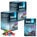 Ener-IV Electrolit Drink Mix - Electroliti Pachete de pulbere, Hydration pulbere Drink, Hydrate Liquid Mix, Rehidratare scăzut de zahăr pentru femei și bărbați - mixt Berry, 24 Conte