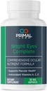 Sănătate primară Ochi strălucitori complet - Ocular & Sanatate maculara - Viziune clara - Lutein & Zeaxantină Formula - Vedere sanatoasa - Relieves ochi Strain de la lumina albastra - Supliment alimentar - 30 capsule