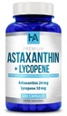 Astaxantină şi Licopen Suplimentul Licopen 50 mg Plus Astaxantină 24 mg Carotenoids Supliment pentru Tanning Skin Care Vision & Heart Health Support 