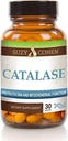 Suzy Cohen Catalase 12,500 CATu Supliment alimentar, Enzim hepatic, Neutralizeaza hidrogen Peroxid, Sprijină Piele, Păr, şi wellness generală, 30 capsule întârziate-Release