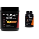 Post JYM Active Matrix post-workout cu BCAAs, Glutamina & More + Vita JYM Sports Multivitamine pentru sportivi, 60 comprimate