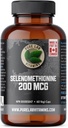 Seleniu 200mcg Supliment - Selenometionină - 60 v-caps de Vitamine Pure Lab - Gluten Free Made in Canada.