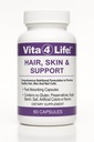 Vita4Life!® Biotin 2000mcg + MSM vitamina de crestere a parului pentru femei si barbati 