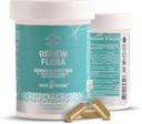 Reînnoirea Florei - Advanced Colagen & Skin Support - Antioxidant Plus Enzime digestive și Suport Gut pentru femei și bărbați cu studii clinice - Lactobacillus și 12 Probiotice înregistrate - 30 zile Aprovizionare