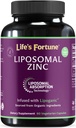 Liposomal pure de zinc Picolinat Supliment cu cupru, suport imunitar, metabolice şi de sănătate a pielii 
