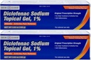 GeriCare Topical Artrita Durere Relief Gel Diclofenac Sodiu 1% (AINS) Mână Wrist Elbow Picior Ankle Knee Durere Extra-Forngth Reliever- Tratamentul anti-inflamator Artrita durere, 3.53oz (2 ambalaj)