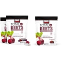 Force Factor Total Beets Soft Chews with Beetroot, Nitrates, L-Citrulină, Extract de semințe de struguri și antioxidanți, Supliment energetic sănătos, 120 Conte 2-Pack & 60 Count