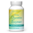 Global Health Trax - Active Digestive Enzime Supliment, 90 Capsule - Cuprinzător suport digestiv cu enzime pentru a promova sanatoasa Digestie pentru barbati si femei