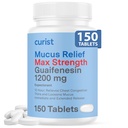 Curist Guaifensin 1200 Mg comprimate cu eliberare extinsă - 150 Număr de comprimate cu concentraţie maximă