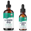Vimergy USDA Organic B12 (115 ml) și (30 ml) Bundle