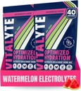 Vitalyte Electrolyte Powder Drink Mix, Izoton Electrolit Hydration Mix, Gluten Free Post Workout Powder Mix, Pack of 2, 35 oz. Fiecare, aromă de pepene verde