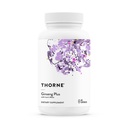 THORNE - Ginseng Plus - Suporte Focus, Cognition, Memory & Resilience to Stress* - with Korean Red Ginseng, Lion's Mane & Greek Mountain Tea - Soy, Gluten & Dairy Free - 60 capsule