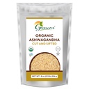 Grenera Organic Ashwagandha Root Cut și Sifted 8 oz, Withania Somnifera USDA Certified 3 până la 5 mm Dimensiune, Cel mai bun pentru a face ceai de plante