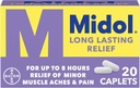 Midol lung ajutor de durată - 20 capete, pachet de 6