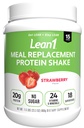 Lean1 Masa de înlocuire Proteina Shake, aroma de căpșuni, 15 Servire Tub