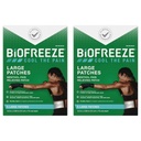 Biofreeze Pain Relief Patches, Artrita Pain Reliver, Genunchi & Lower Back Pack Relief Patch, Sore Muscle Relief, Neck Pack 5 Biofgel Mentol Patches)