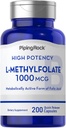 Piping Rock L Methylfolate Supliment 