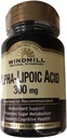 Windmill Alpha Acid lipoic 300 Mg comprimate 60 Ea, 60. 0 Număr