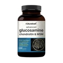 NatureBell Advanced Glucosamine Chondroitin MSM Supliment, 240 Capsule 