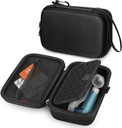 Caz Shell Hard pentru nebulizator portabil Astma inhalator, Nebulizator portabil anti-Scratch de călătorie Shockproof care transportă caz pentru inhalatoare personale Nebulizator pentru probleme de respirație nebulizator portabil, negru