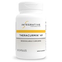 Terapologii integrate Theracurmin HP - Suplimentul Turmeric pentru suport cardiac & comun de sănătate* - Suport de recuperare musculară* - Nesos, Dairy-Free & Gluten-Free - 60 capsule (30 Servings)
