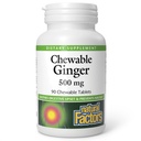 Factori naturali Masticabili Ginger 500Mg, 90 CT