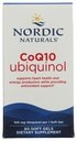 Nordic Naturals Nordic CoQ10 Ubichinol - 60 Mini Gels Soft - 100 mg Cozyme Q10 (CoQ10) Ubichinol - Heart & Brain Health, Cellular Energy Production, Antioxidant Support - Non-GMO - 60 Servings