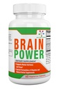 Spectra Vitamine Brain Power, Suporturi Focus, Nootrops, Îmbunătățește Memoria, Alertă pentru bărbați și femei, Ginkgo Biloba, Gotu Kola, 60 Capsule,