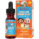 MaryRuth Organics CoComelon Vitamina D3 K2 Picături lichide pentru copii mici 
