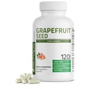 Extract de semințe de grepfrut Bronson 500 MG per servire Citrus Paradisi susține sănătatea imună și ajută la menținerea unui tract gastro-intestinal sănătos - non-GMO, 120 capsule vegetariene