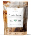 Truvani Proteina + Energetic Drink Mix cu 87mg Cafeina 