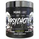 Insane Labz Psychotic Test, High Stim Testosteron Energy and Pump Boosting Pre-Working Powder with DMAE Bitartrate, D Aspartic Acid, Creatine HCL and Glicerol Monostearate, 30 Servings, Lemon Lime