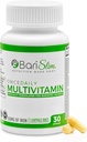 BariSlim O dată pe zi Capsule cu multivitamine bariatrice - 60 mg de fier - Vitamină bariatrică & Supliment pentru postchirurgie incluzând bypass gastric şi maneca gastrică 30 zile de aprovizionare