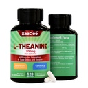 L-Theanine 200mg, Amino Acid Supliment pentru a sprijini relaxare, Stres, L Theanin capsule - non-GMO, Gluten gratuit, 240 Veg capsule