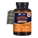Turmeric 2280 mg (High Putere) cu Pepper negru & Ginger - 180 Vegan Turmeric Capsule cu ingrediente active Curcumin I Marea Britanie Made by Prowise Healthcare
